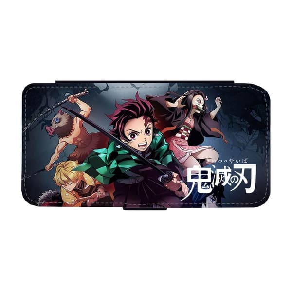 Demon Slayer Kimetsu no Yaiba iPhone 17 Pro Max Flip Mobilfodral