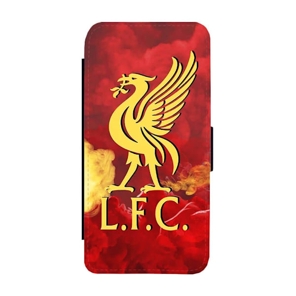 Liverpool Liverbird iPhone 15 Pro Flip Mobilfodral