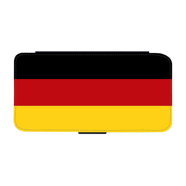 Tysklands Flagga Samsung Galaxy S23 Plånboksfodral multifärg