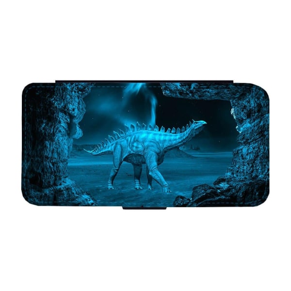 Dinosaurie Stegosaurus Samsung Galaxy S24 Plånboksfodral multifärg