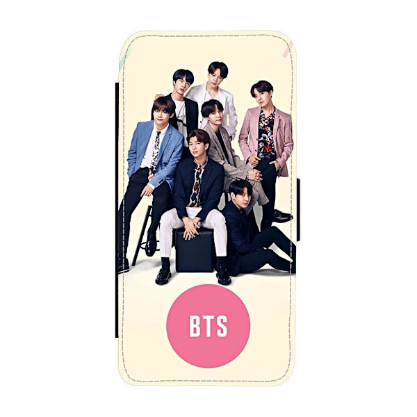 BTS Bangtan Boys iPhone 14 Plus Flip Mobilfodral