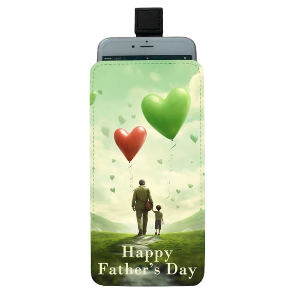 Father's Day Pull-up Mobilväska multifärg