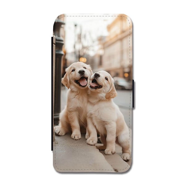 Golden Retriever Valpar iPhone 12 Pro Max Flip Mobilfodral