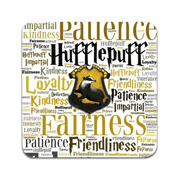 2 ST Harry Potter Hufflepuff Underlägg