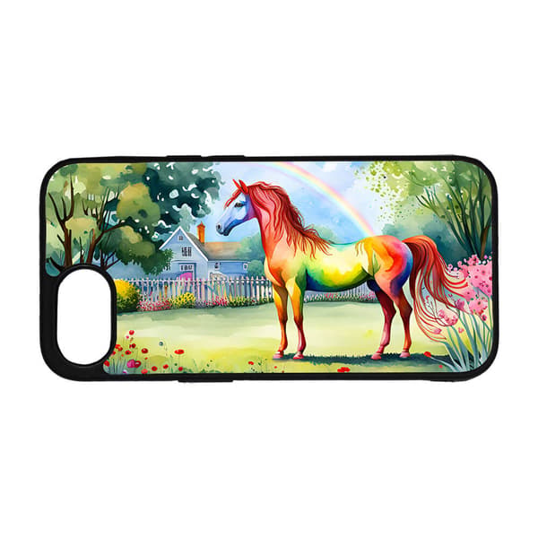 Regnbågshäst iPhone 16e Skal