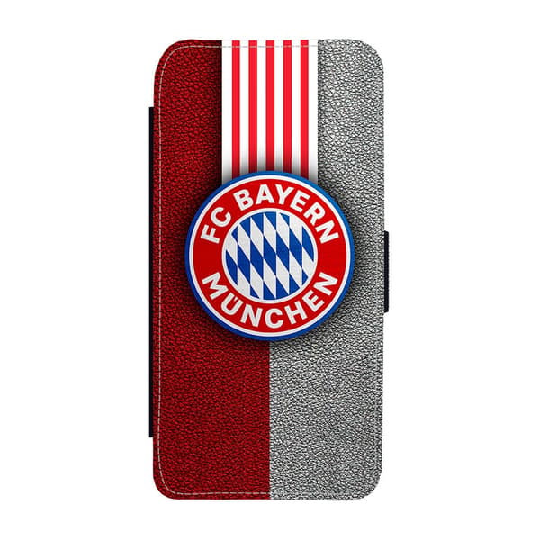 Bayern Munchen Apple iPhone 16e Flip Mobilfodral