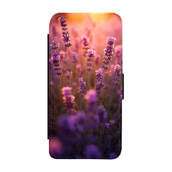 Blommor Lavendel iPhone 13 Pro Plånboksfodral