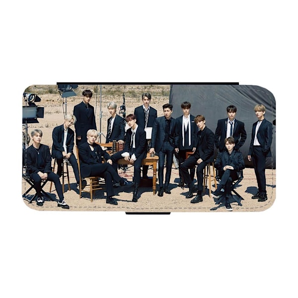 K-Pop Seventeen Samsung Galaxy S23 Ultra Flip Mobilfodral