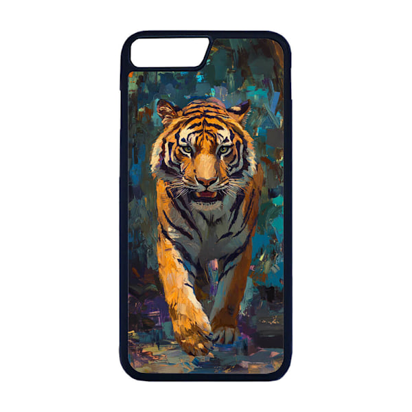 Djur Tiger Oljemålning iPhone 7/iPhone 8 Mobiltelefon Skal