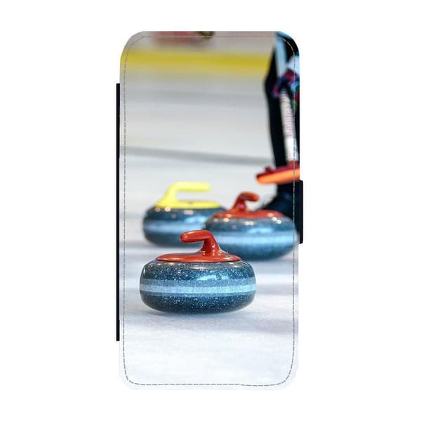 Curling iPhone 11 Pro Max Flip Mobilfodral