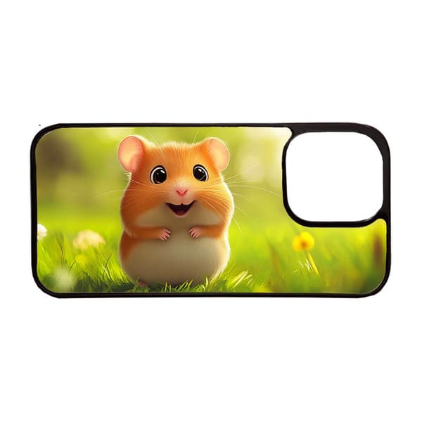 Söt Tecknad Hamster iPhone 15 Skal