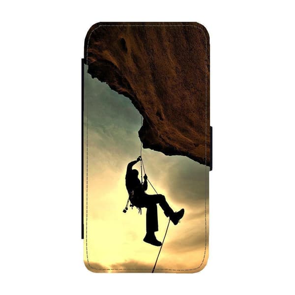 Bergsklättring iPhone 13 Pro Max Flip Mobilfodral