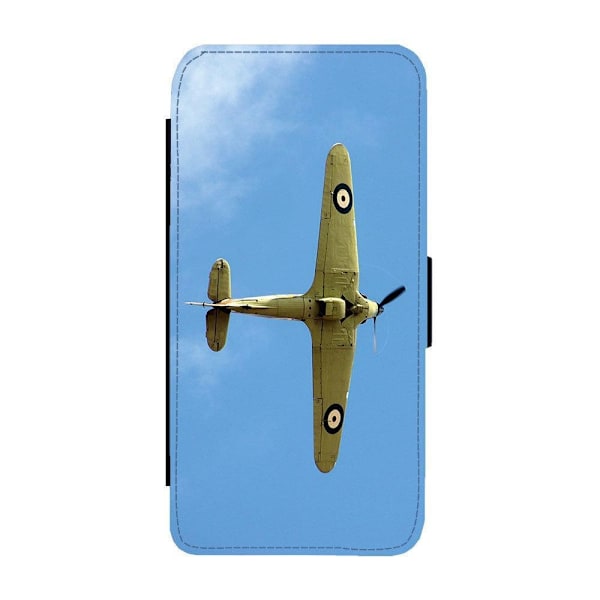 Hawker Hurricane Jaktplan iPhone 16 Plus Flip Mobilfodral