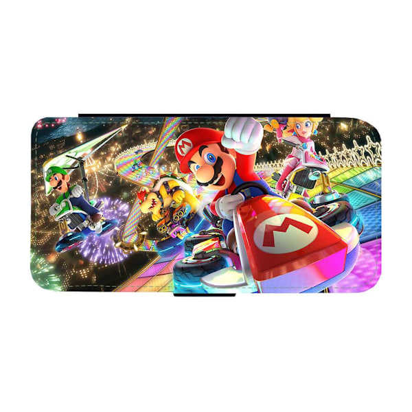 Mario Kart iPhone 14 Pro Max Flip Mobilfodral
