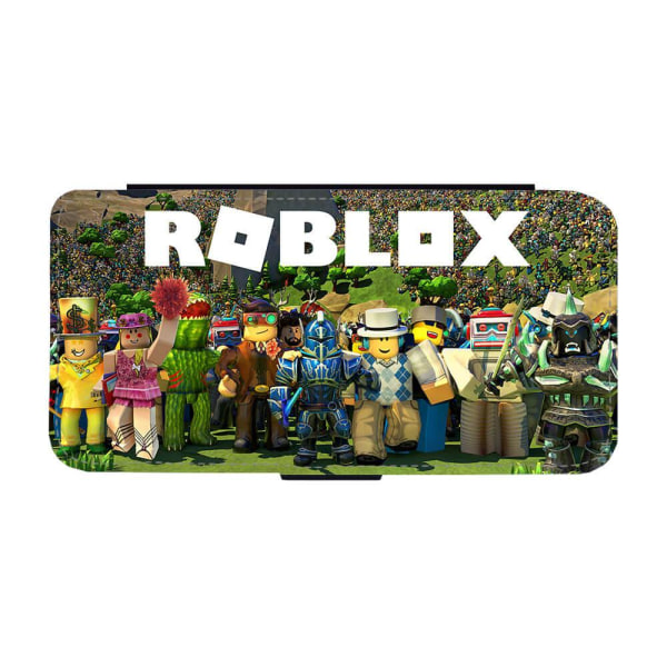 Spel Roblox Samsung Galaxy A51 Plånboksfodral multifärg