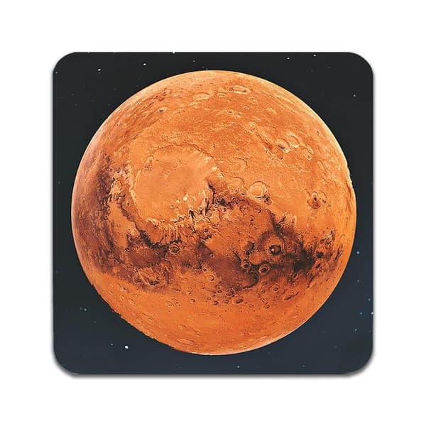2 ST Planeten Mars Underlägg