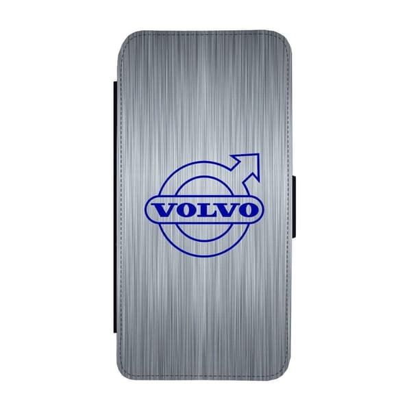 Volvo Logo iPhone 12 Mini Flip Mobilfodral