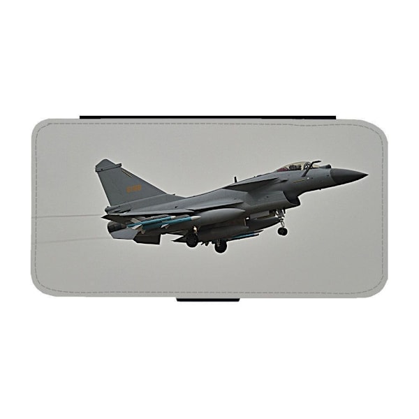 Chengdu J-10 Jaktplan iPhone 16 Pro Flip Mobilfodral