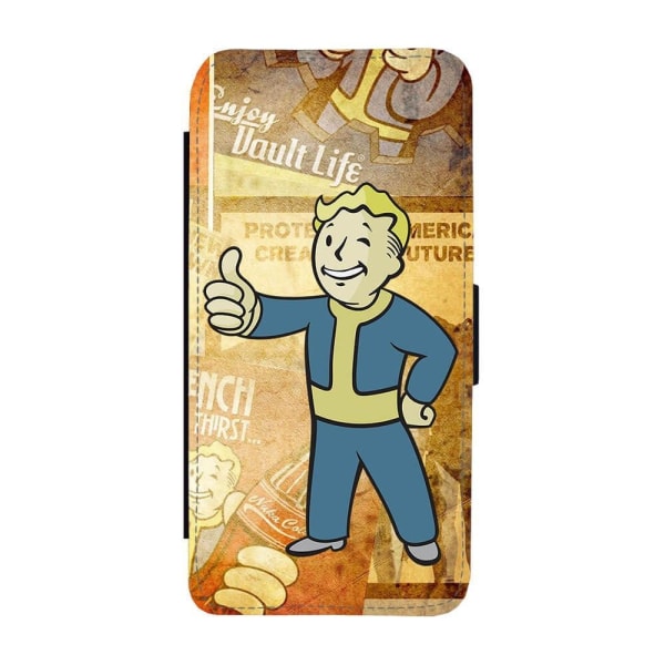 Fallout Vault Boy Samsung Galaxy S24 Ultra Plånboksfodral multifärg