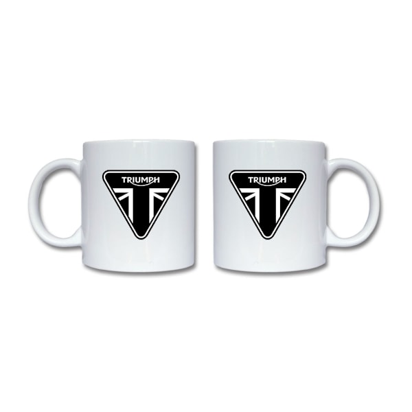 Triumph Svart Logo Mugg multifärg