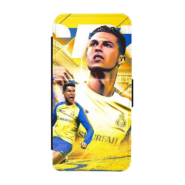 Cristiano Ronaldo 2023 Al-Nassr iPhone 12 Pro Max Flip Mobilfodral