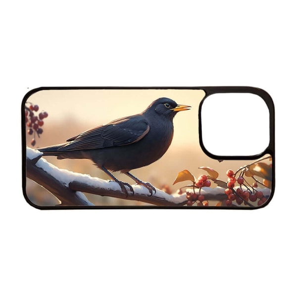 Fågel Koltrast iPhone 15 Pro Max Skal multifärg