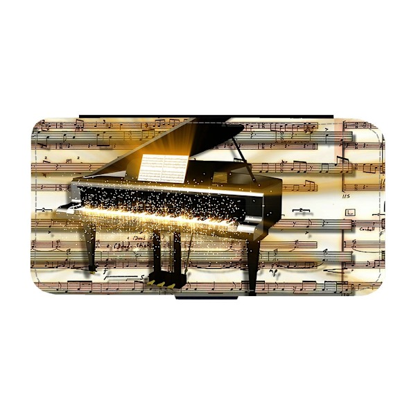 Piano iPhone 7 Plus/iPhone 8 Plus Flip Mobilfodral