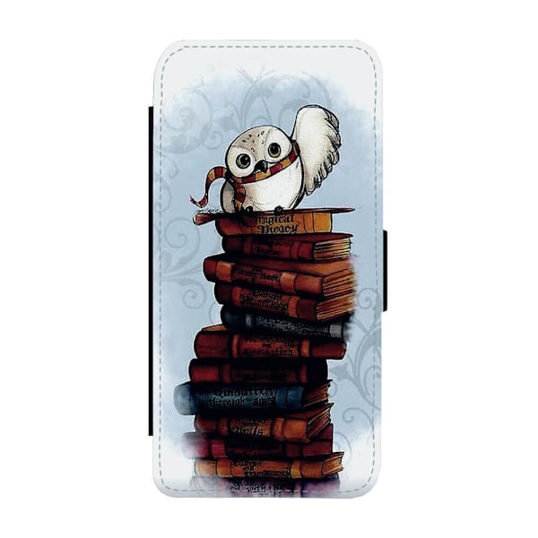 Harry Potter Hedwig iPhone 13 Flip Mobilfodral