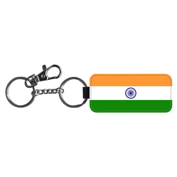Indien Flagga Nyckelring