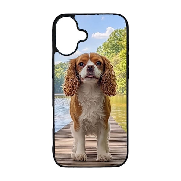 Hund Cavalier King Charles Spaniel iPhone 16 Plus Mobiltelefon Skal