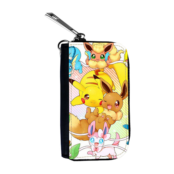 Pokemon Pikachu Eevee Bilnyckelfodral