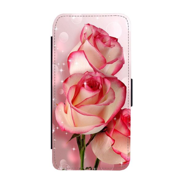 Blomma Rosor iPhone 12 / iPhone 12 Pro Plånboksfodral multifärg one size