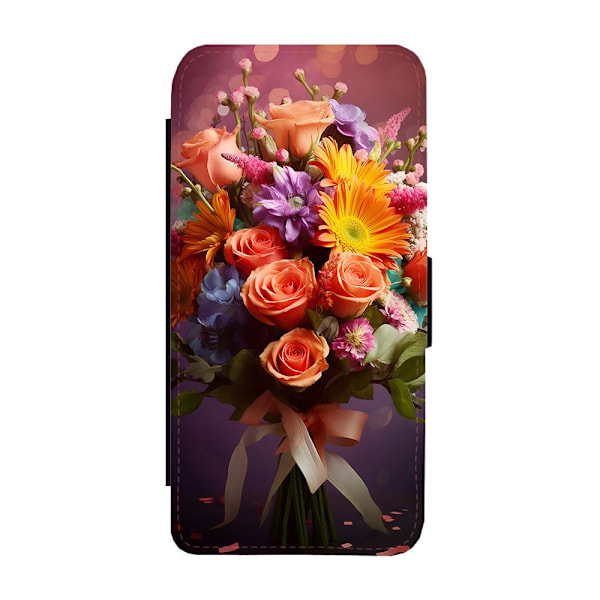 Blombukett Samsung Galaxy A20e Flip Mobilfodral
