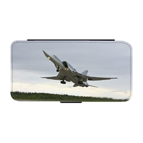 Tu-22M Långsträckt Strejkbomber iPhone 12 Pro Max Flip Mobilfodral