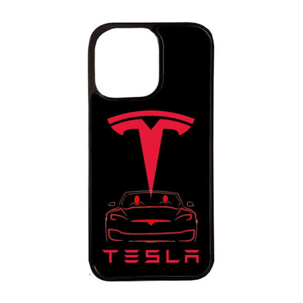 Tesla iPhone 15 Plus Skal multifärg