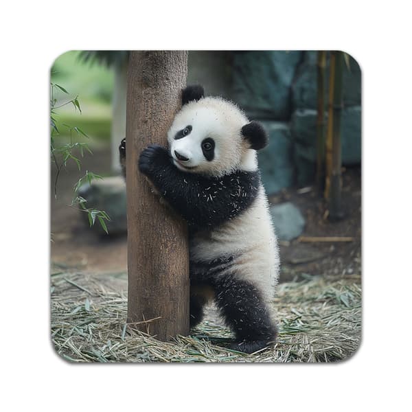 2 ST Djur Panda Underlägg