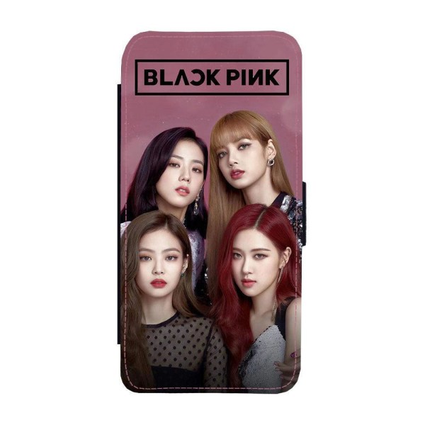 K-Pop Blackpink iPhone 14 Pro Plånboksfodral multifärg