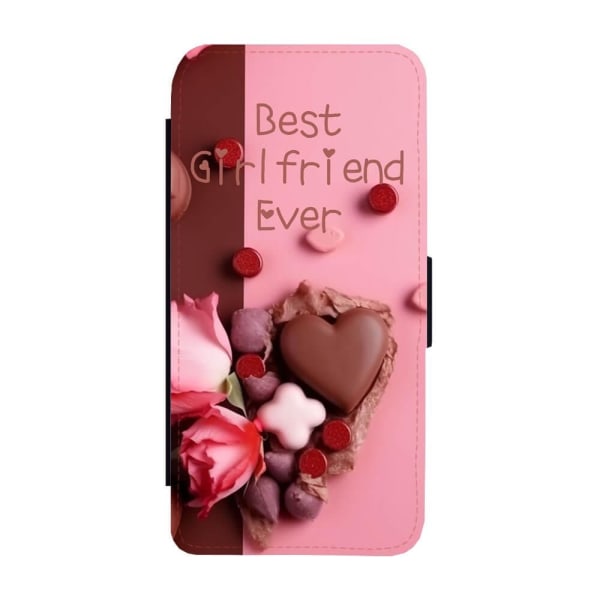 Best Girlfriend Ever Samsung Galaxy S24 Plånboksfodral multifärg