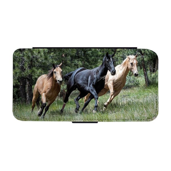 Hästar iPhone 12 / iPhone 12 Pro Plånboksfodral multifärg