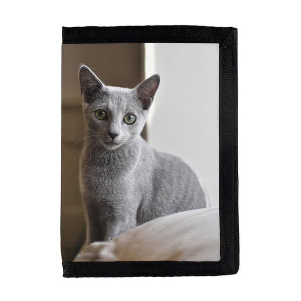 Russian Blue Katt Plånbok