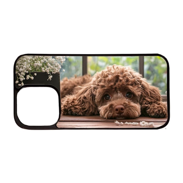 Hund Pudel iPhone 16 Pro Mobiltelefon Skal