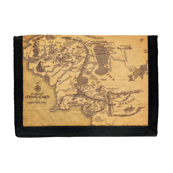 Middle Earth Map Plånbok