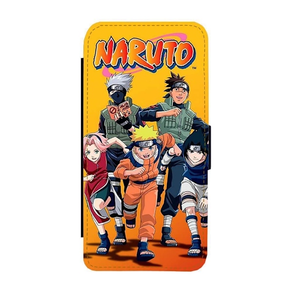 Manga Naruto iPhone 16 Plus Flip Mobilfodral