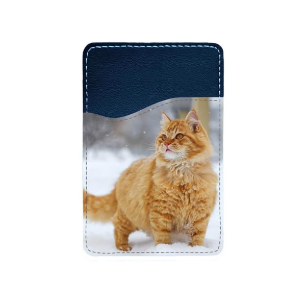 Katt Perser Självhäftande Korthållare För Mobiltelefon multifärg one size