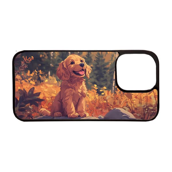 Barn Söt Tecknad Cocker Spaniel Hund iPhone 11 Pro Max Mobiltelefon Skal