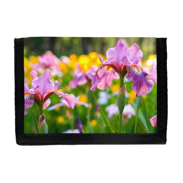 Film Blommor Iris Plånbok multifärg