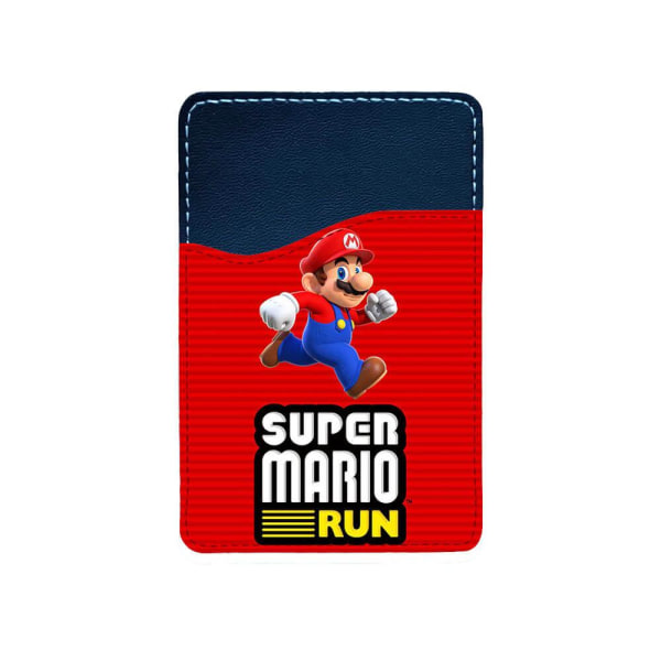 Super Mario Run Självhäftande Korthållare För Mobiltelefon multifärg one size