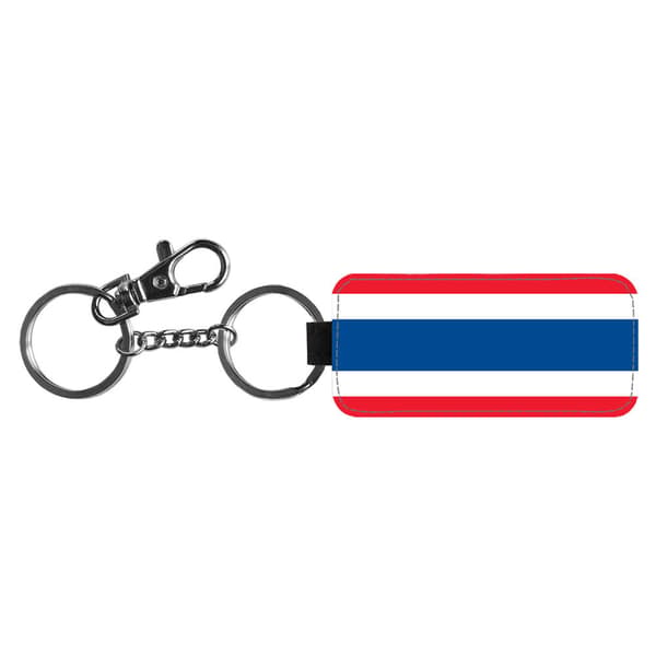 Thailand Flagga Nyckelring