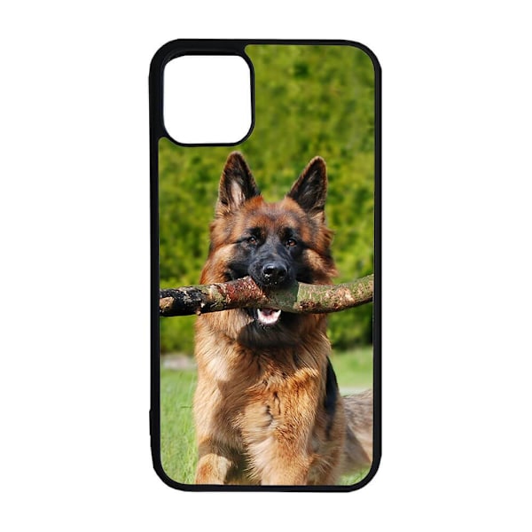 Tysk Schäferhund iPhone 11 Skal multifärg