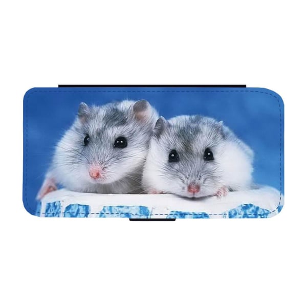 Hamster iPhone X / iPhone XS Plånboksfodral multifärg